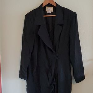 Vintage Spencer Jeremy wrap dress 100% silk